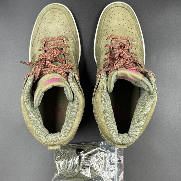 Nike Wmns Dunk Sky Hi Wedge 'Medium Olive' - Picture 4 of 13